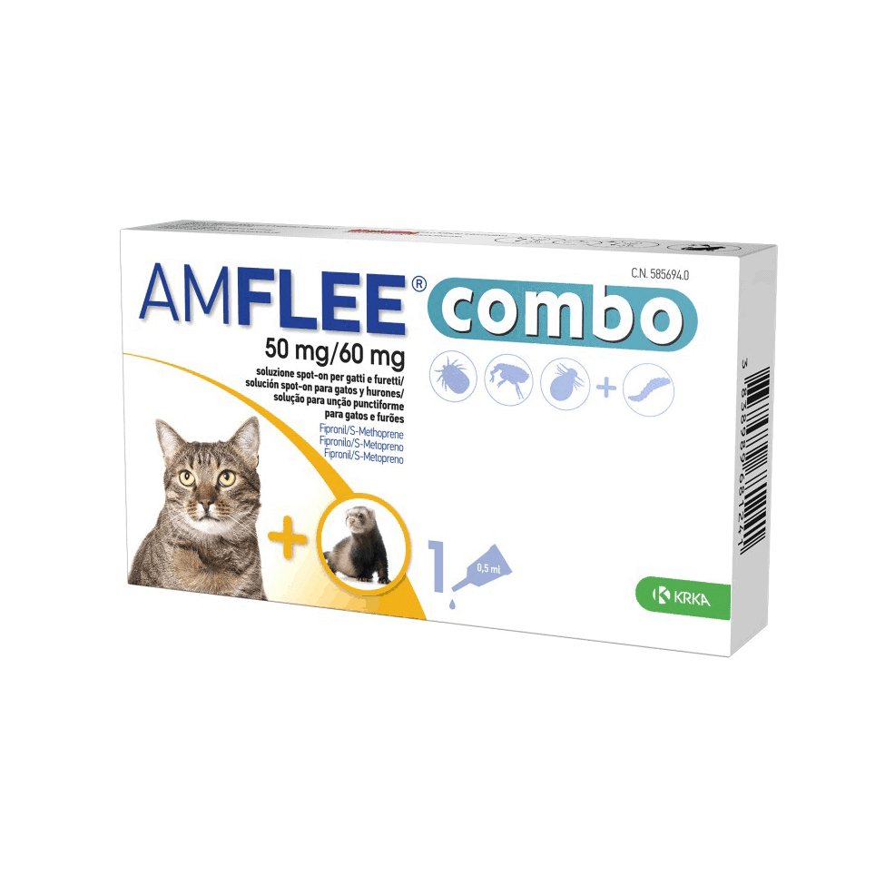 Amflee Combo Gato/Furão Pipeta 1x0,5mL