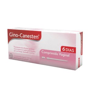 Gino-Canesten 100 mg x 6 Comprimidos Vaginais