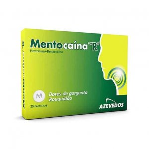 Mentocaína-R 20 Pastilhas