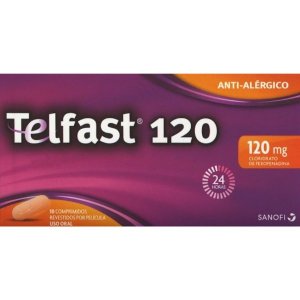 Telfast 120mg - 10 Comprimidos