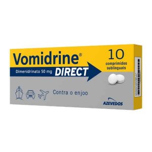 Vomidrine Direct 50 mg x 10 comprimidos
