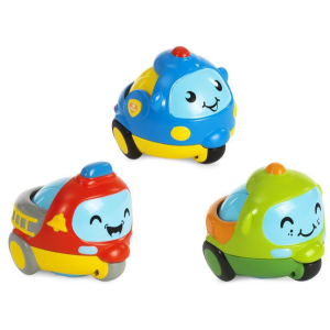 Chicco Brinquedo City Patrol - Set 3 Mini Veículos 1-4a
