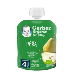 Nestlé Gerber Organic Pacotinho Pera 90g 4m+
