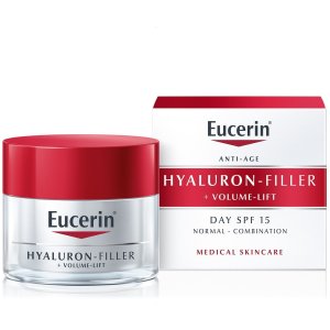 Eucerin Hyaluron-Filler + Volume-Lift Dia Pele Normal a Mista 50mL
