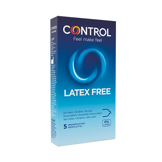Control Preservativo Látex Free x5
