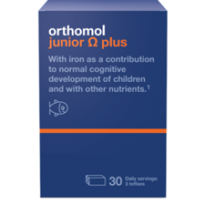 Orthomol Junior Omega Plus - 30 caramelos