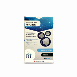 Semi-máscara de proteção auto-filtrante FFP2 NR x 50 unidades