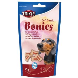 Trixie Bonies Soft Snacks com Carne de Vaca e Peru 75g