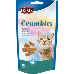 Trixie Crumbies com Malte para Gatos 50g