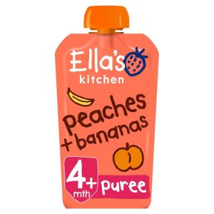 Ella's Kitchen Puré de Fruta - Pêssego e Banana 120g