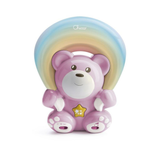 Chicco Brinquedo Projetor Ursinho Rainbow Rosa 0m+