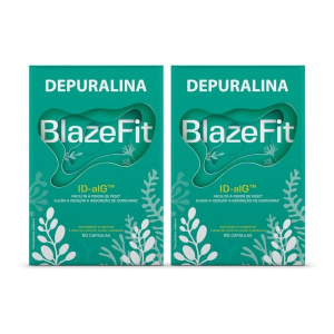 Depuralina BlazeFit 50% de desconto na 2ª Embalagem 2 x 60 Cápsulas
