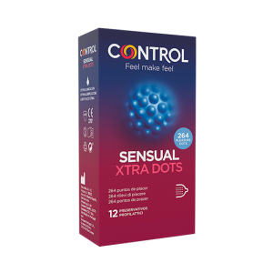Control Preservativo Sensual Xtra Dots x12