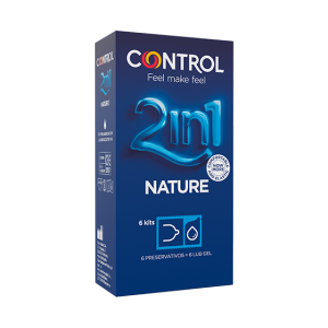 Control Preservativo Kit 2in1 Nature x6 & Gel Lubrificante Nature x6