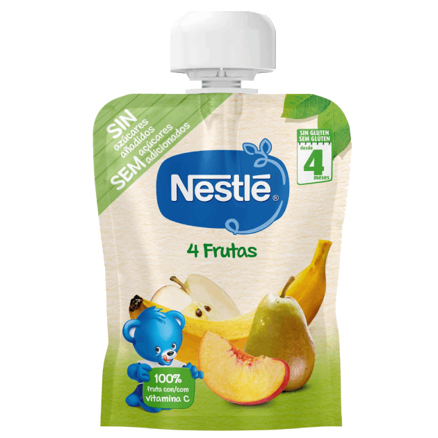 Nestlé Pacotinho 4 Frutas 90g