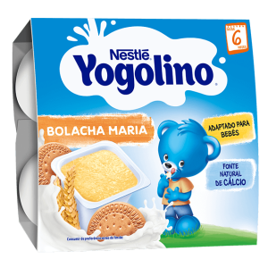 Nestlé Yogolino Cereais e Bolacha Maria 4x100g