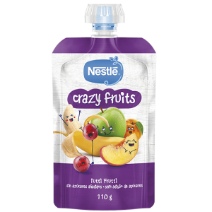 Nestlé Pacotinho Crazy Fruits Tutti Frutti 110g 12m+