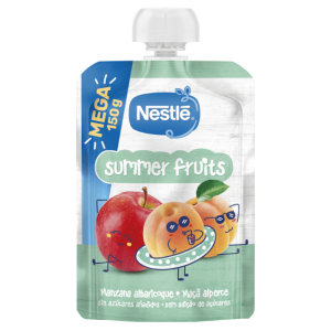 Nestlé Pacotinho Summer Fruits Maça Alperce 150g