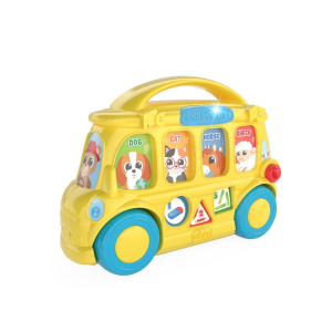 Chicco Brinquedo Autocarro Escolar Bilingue 9-36m