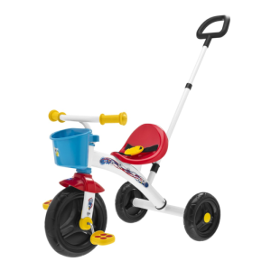 Chicco Brinquedo Triciclo U-Go Branco/Vermelho 18m-5a
