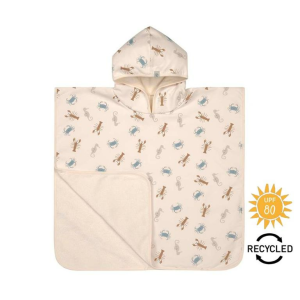 Lassig Poncho Sea Animals Milky 3158
