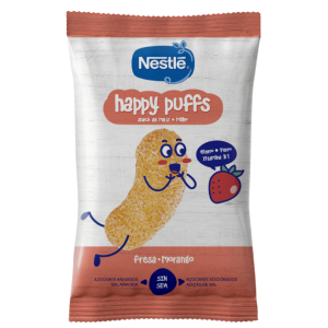 Nestlé Happy Puffs Morango 28g 12m+
