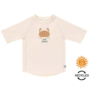 Lassig Camisola UV Manga Curta Crabs Milky 19-24m 6524