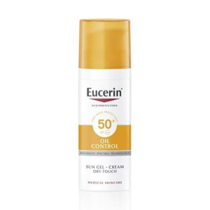 Eucerin Sun Oil Control Gel-Creme Toque Seco FPS50+ 50mL
