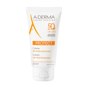 A-Derma Protect Creme Sem Perfume SPF50+ 40mL