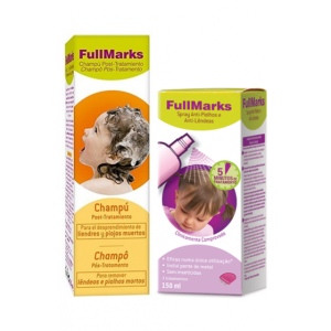 Fullmarks Spray Anti-Piolhos 150mL + Champô Pós-Tratamento 150mL
