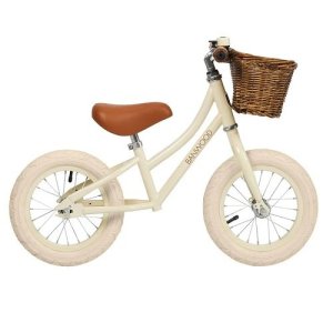 Banwood Bicicleta Equilíbrio First Go Cream +3anos