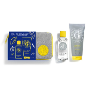 Roger&Gallet Twist Cologne Eau De Cologne 100mL + Gel de banho 200mL + Bolsa