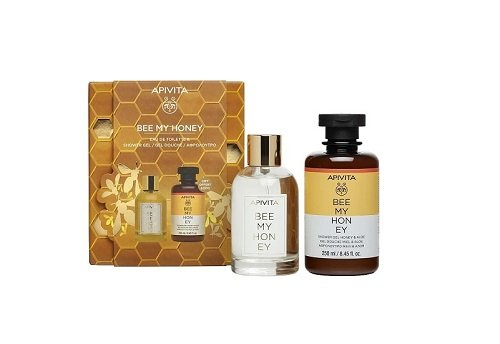 Apivita Bee My Honey Coffret  Eau Toilette + Oferta Gel Banho