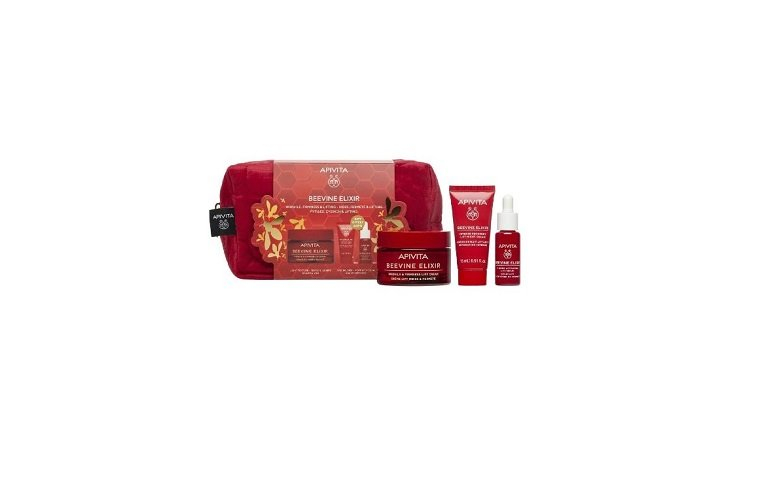 Apivita Beevine Coffret Cre,e Textura Ligeira + Oferta Creme de Noite + Sérum Reafirmante