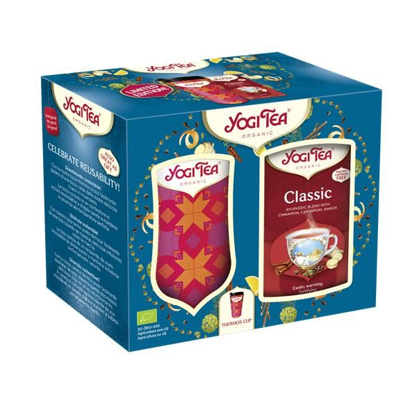 Yogi Tea Pack Clássico 17 Saquetas + Copo Térmico