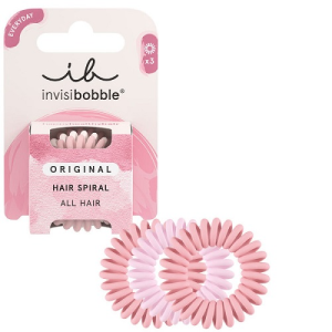 Invisibobble Elástico de Cabelo Rosa X3