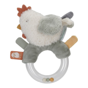 Little Dutch Little Farm Chicken RingRattle LD8814