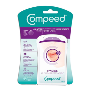 Compeed Herpes Penso Total Care Invisível x15