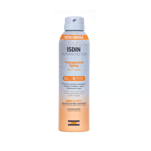 Isdin Fotoprotector Spray Transparente Wet Skin SPF50 250mL