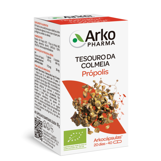 ArkoCápsulas Própolis 40 Cápsulas