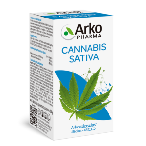 ArkoCápsulas Cannabis Sativa 45 Cápsulas