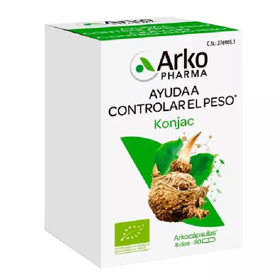 ArkoCápsulas Konjac 80 Cápsulas