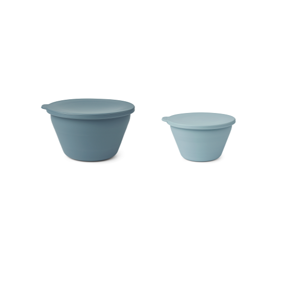 Liewood Dale Foldable Bowl Blue 9753 LW14899