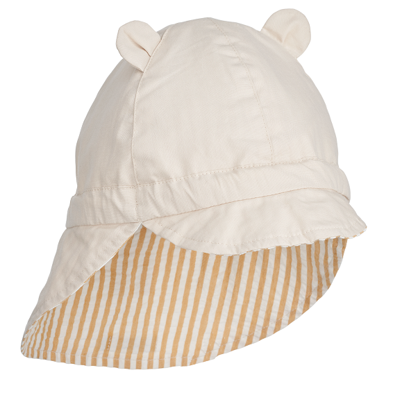 Liewood Chapéu Reversível Yellow/Creme 9-12m