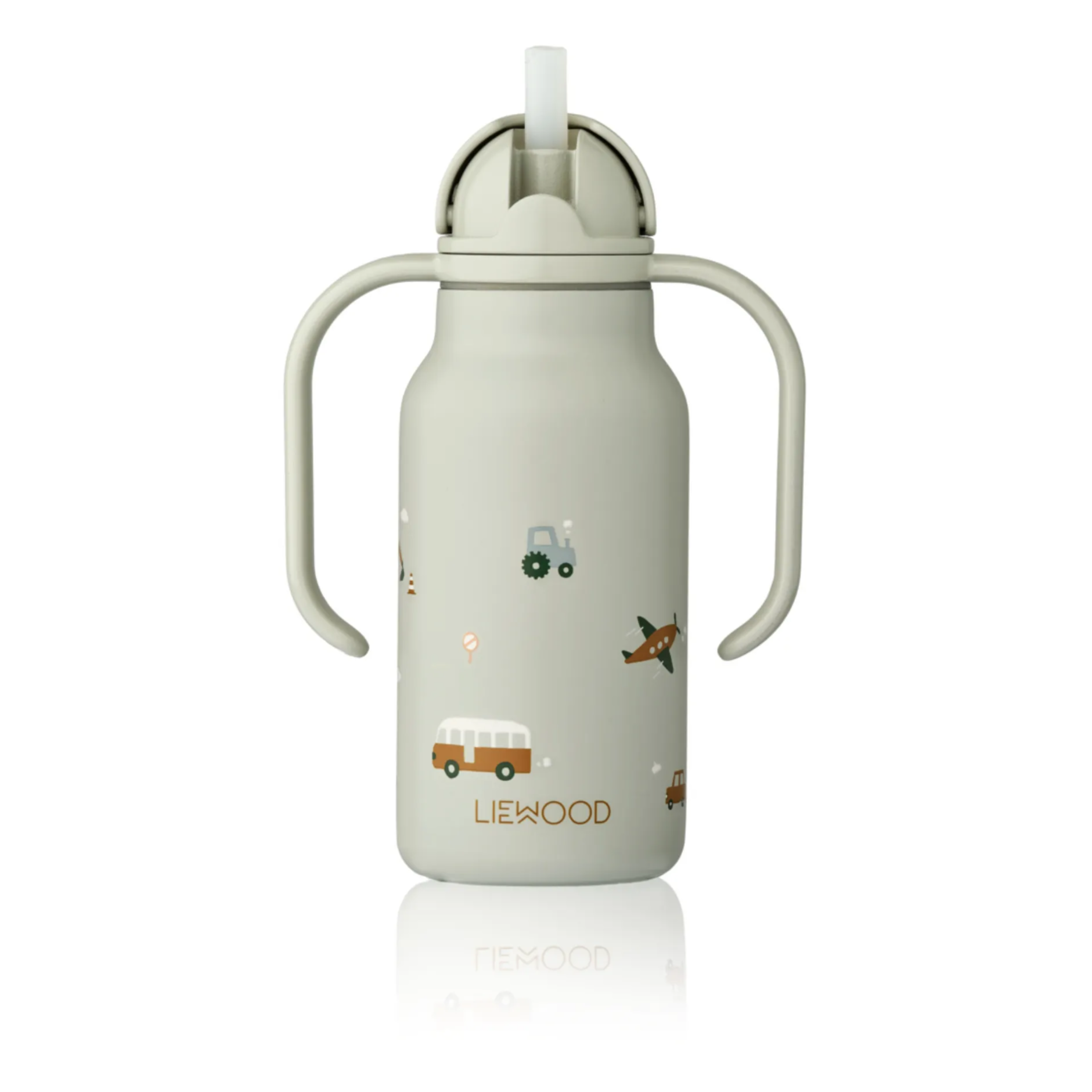 Liewood Kimmie Bottle 250ml Vehicles/Dove Blue 103