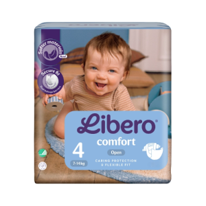 Libero Fralda Comfort 4 (7/14kg) 26 Unidades